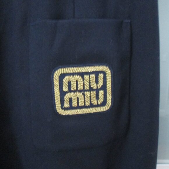 Miu Miu High Rise Pleated Front Shorts - Picture 3 of 6